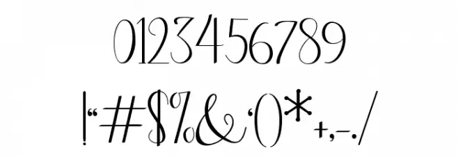 natasa Font OTHER CHARS