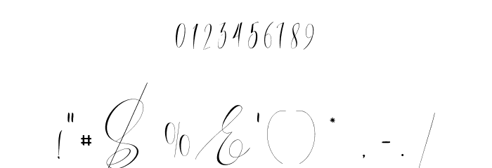 natasya Font OTHER CHARS