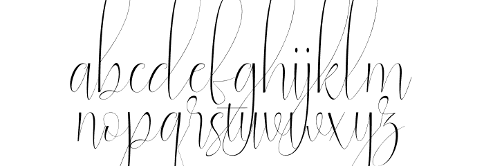 natasya Font LOWERCASE