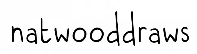 natwooddraws  Frei Schriftart Herunterladen