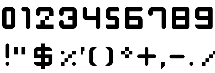 navigate Regular Font OTHER CHARS