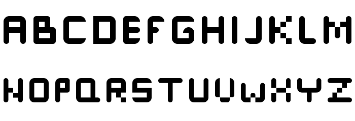 navigate Regular Font LOWERCASE