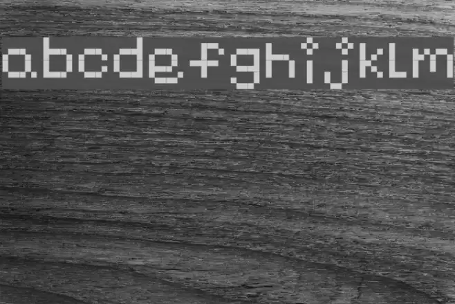 nayupixel Schriftart examples