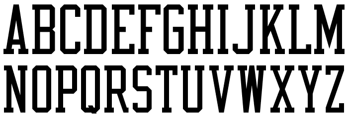 NBA Bobcats Font LOWERCASE
