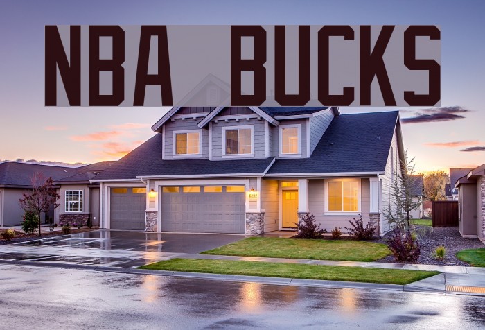 NBA Bucks Font Download (Milwaukee Bucks Font) - Fonts4Free