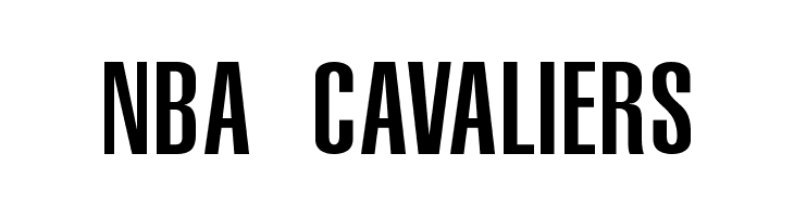 new cleveland cavaliers font
