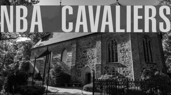 NBA Cavaliers Font examples