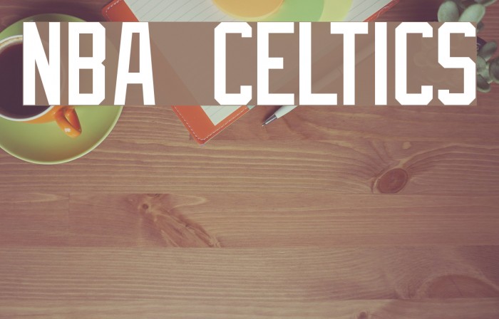 NBA Celtics Font examples