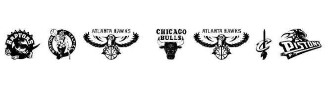 NBA EAST  免费字体下载