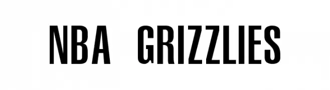 NBA Grizzlies  नि: शुल्क फ़ॉन्ट्स डाउनलोड