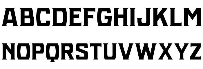 NBA Hawks Highlight Factory Font LOWERCASE