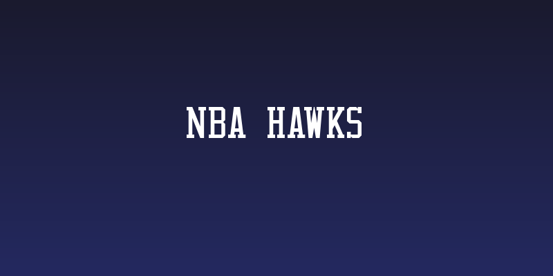NBA Hawks Social Header