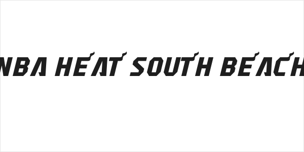 NBA Heat South Beach Logo
