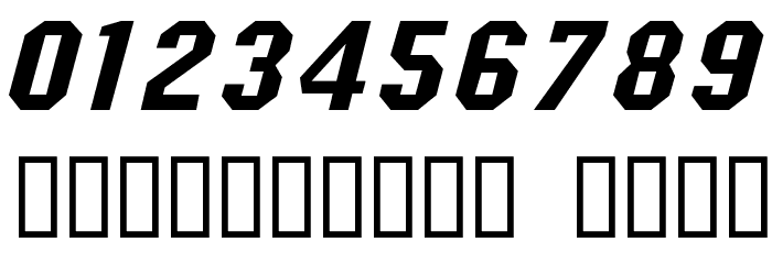 NBA Heat Font OTHER CHARS