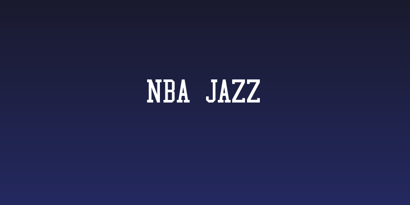 NBA Jazz Social Header
