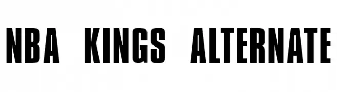 NBA Kings Alternate  Frei Schriftart Herunterladen