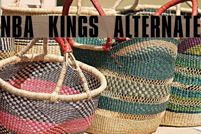 NBA Kings Alternate Font examples