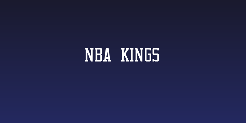 NBA Kings Social Header