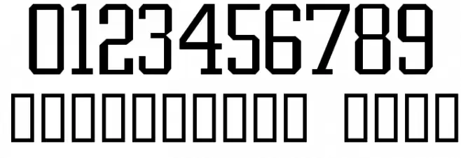 NBA Magic Font OTHER CHARS