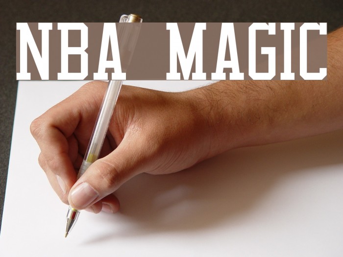 NBA Magic 字体-FFonts.net