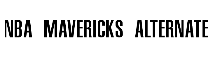NBA Mavericks Font Download (Dallas Mavericks Font) - Fonts4Free