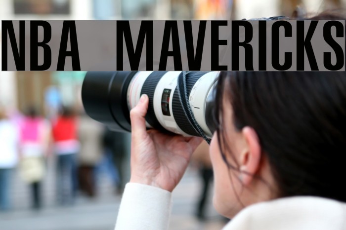 NBA Mavericks Font examples