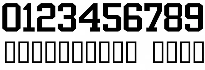 NBA Nets Font OTHER CHARS