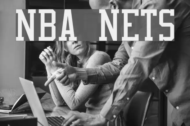 NBA Nets Font examples