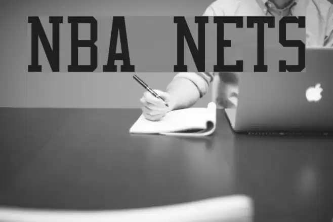 NBA Nets Font examples