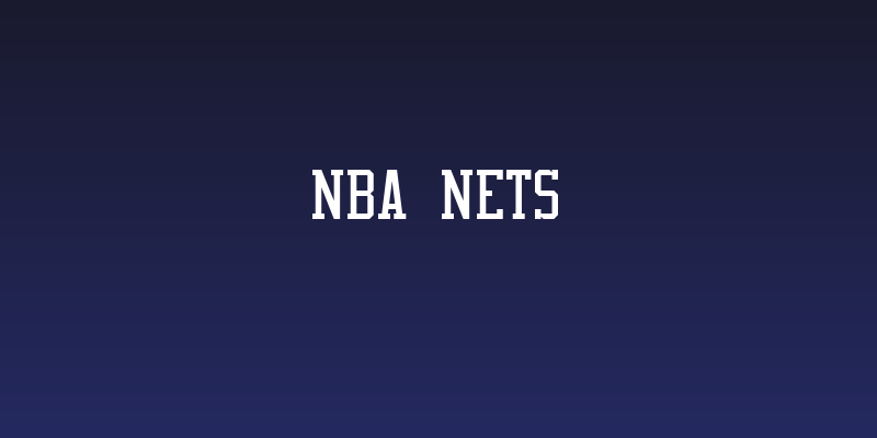NBA Nets Social Header
