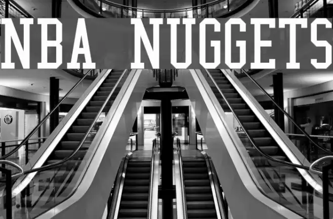 NBA Nuggets Font examples