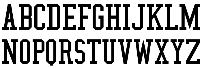 NBA Nuggets Font LOWERCASE