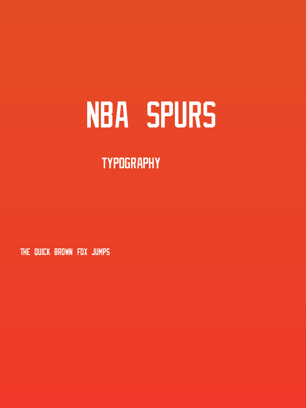 NBA Spurs Poster