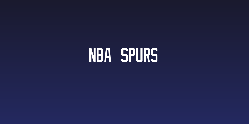 NBA Spurs Social Header