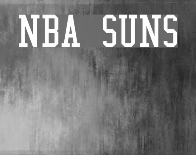 NBA Suns Caratteri examples