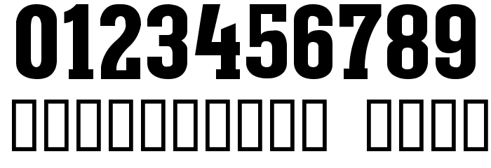 NBA SuperSonics Font OTHER CHARS