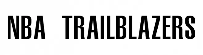NBA Trailblazers  Fuentes Gratis Descargar