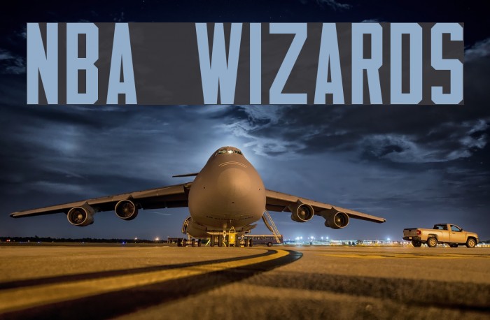 NBA Wizards Font examples