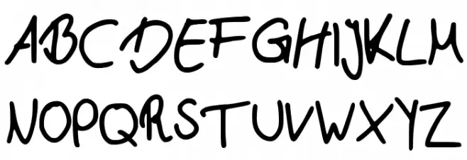 NB Schriftart Groß