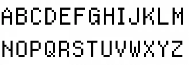 NBP Informa FiveSix Шрифта ВЕРХНИЙ