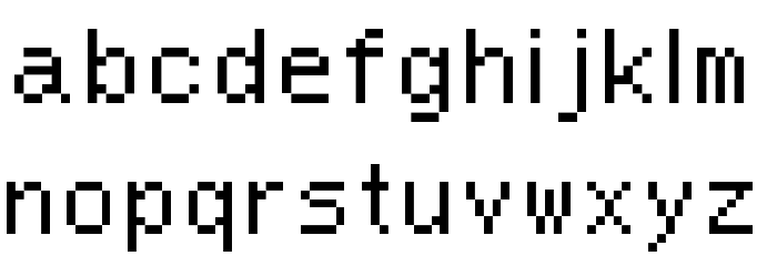 NBP Informa FiveSix Font LOWERCASE