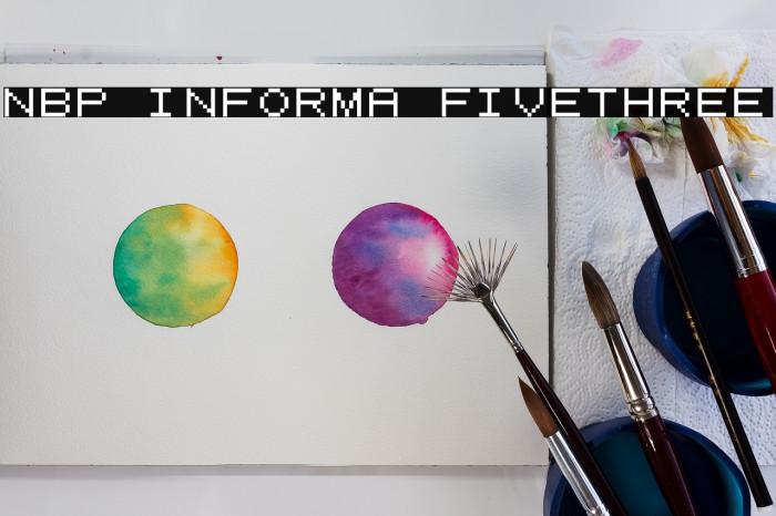 NBP Informa FiveThree 字体 examples