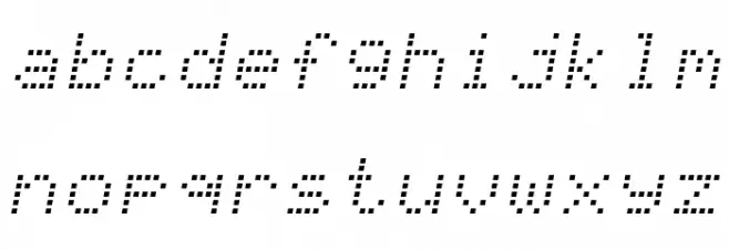 NBP Readout Fonte MINÚSCULAS