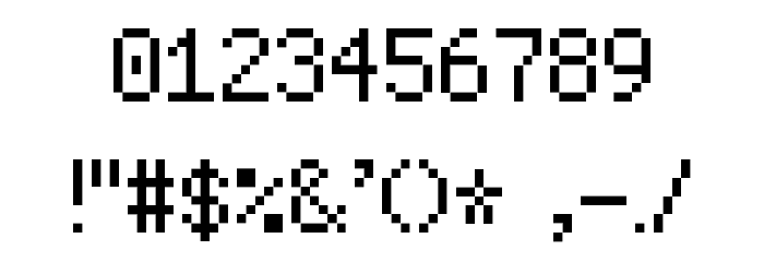 NBP Sydnie2 Font OTHER CHARS