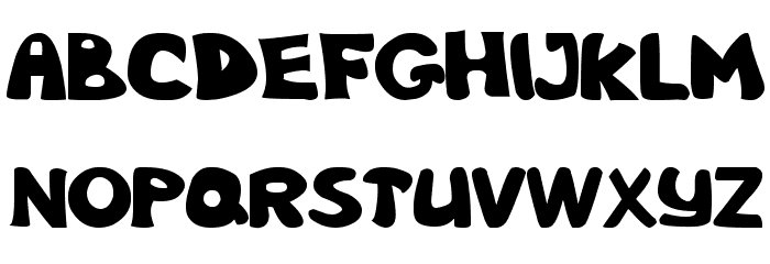 Nb Obese Font LOWERCASE