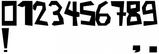 Nb Strange フォント その他の文字