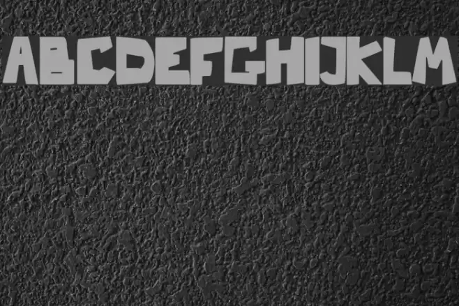 Nb Strange フォント examples