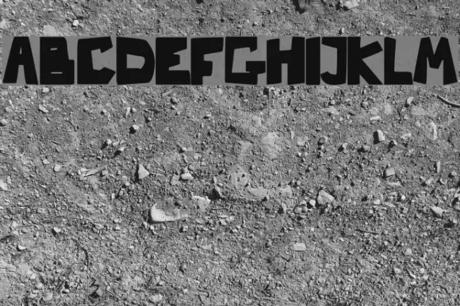 Nb Strange フォント examples