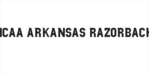 NCAA Arkansas Razorback Logo