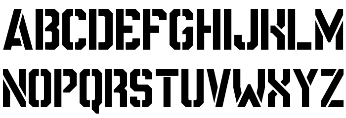 NCAA Army 2015 Font LOWERCASE